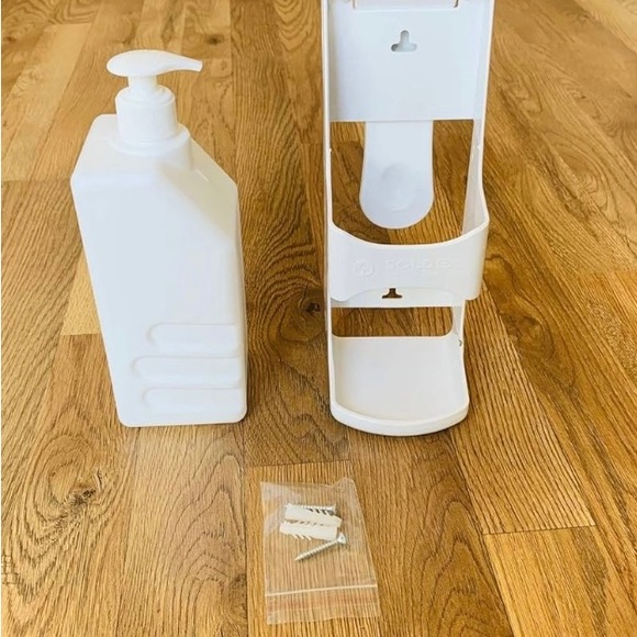 Liquid Dispenser Wall Mount Hand Sanitizer , Soap Dish soap dispenser BPA Free - Picture 8 of 9